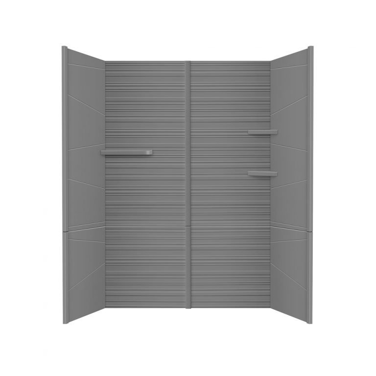 Horizon Grey Cultured Shower Panel Phoenix