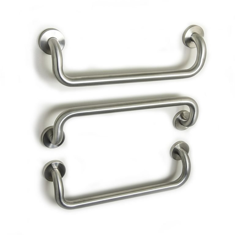 Dual Bent Grab Bar For Bathroom