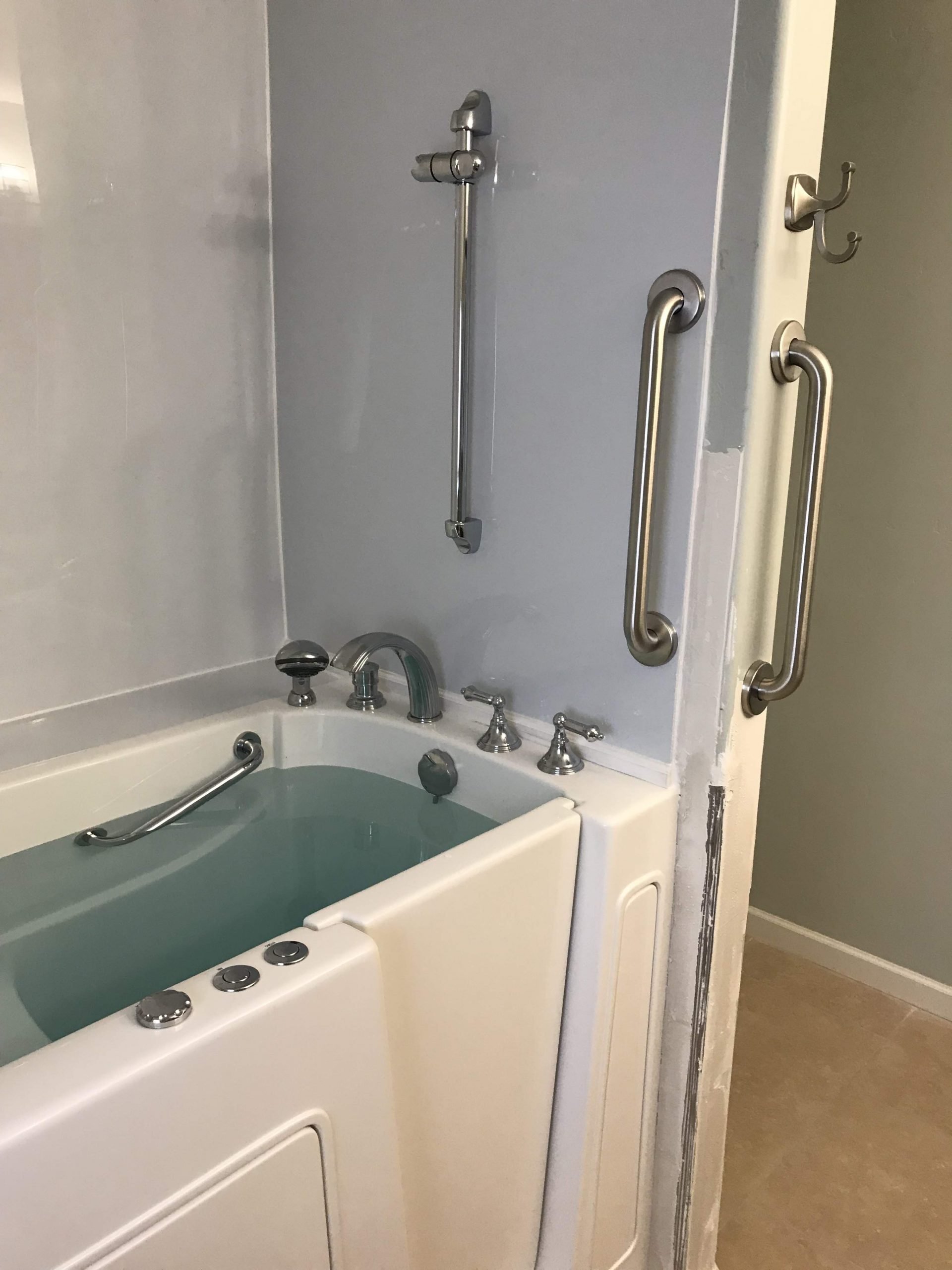Outward Swing Door for Seniors
