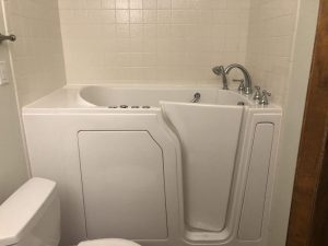 Ella brand walk-in tub with advanced features
