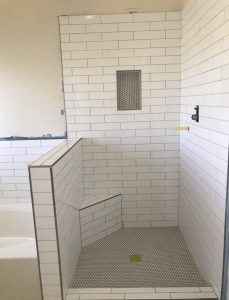 Ella walk-in tub with massage features