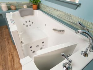 Step-by-step tub installation process